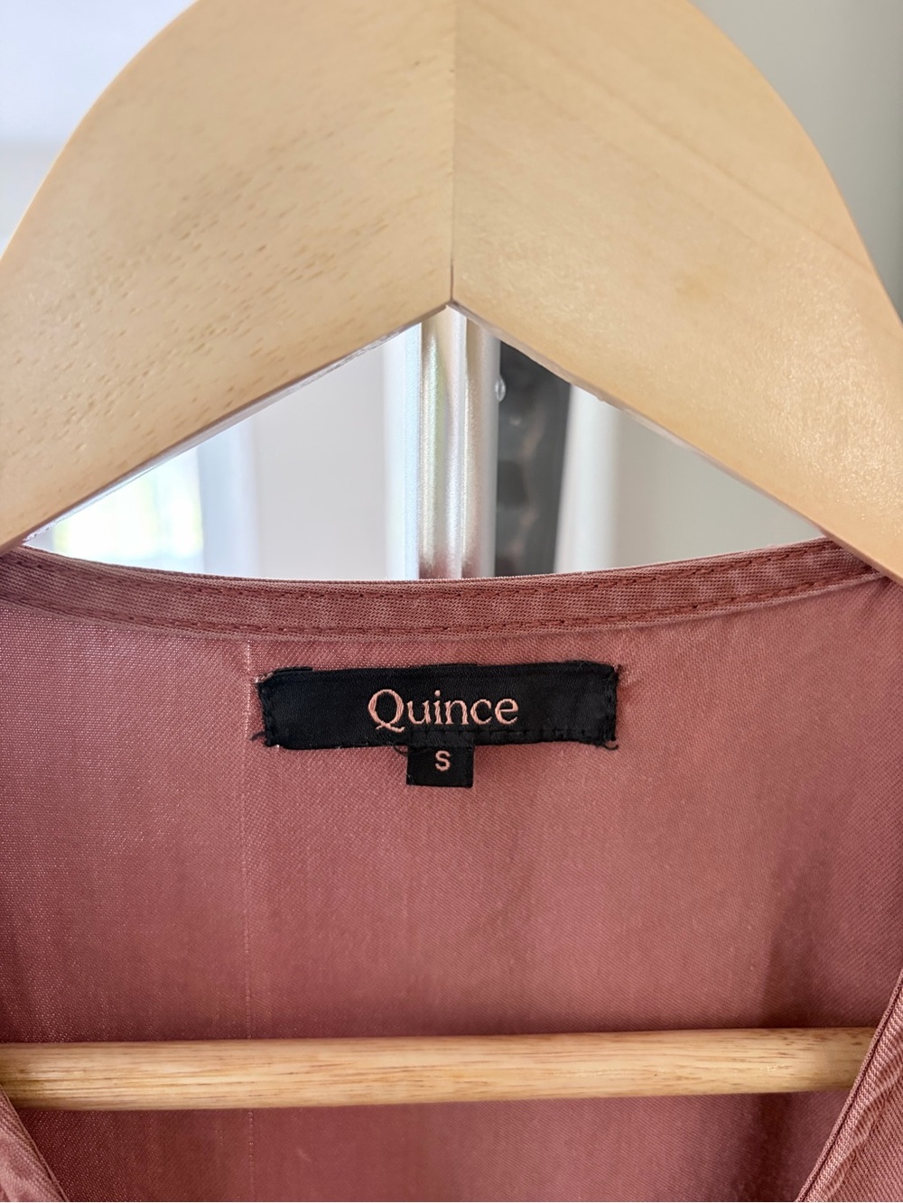 Quince Vintage Wash Tencel Button Front Dress - Picture 6 of 6